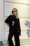 Ladies Solid Color Turtleneck Knit Sweater W013 - SWEETKAMA