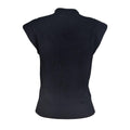 Ladies Solid High Neck Sleeveless Sweater Top LH0460 - SWEETKAMA