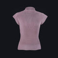 Ladies Solid High Neck Sleeveless Sweater Top LH0460 - SWEETKAMA