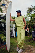 Ladies Solid Overalls Sleevess Backless Jumpsuit 897 - SWEETKAMA