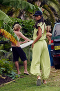 Ladies Solid Overalls Sleevess Backless Jumpsuit 897 - SWEETKAMA