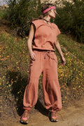 Ladies Solid Overalls Sleevess Backless Jumpsuit 897 - SWEETKAMA