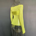 Ladies Solid See Through Cross Daily Top 21064 - SWEETKAMA