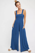 Ladies Strape Wide Leg Jumpsuits GKAX - SWEETKAMA