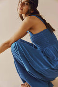 Ladies Strape Wide Leg Jumpsuits GKAX - SWEETKAMA
