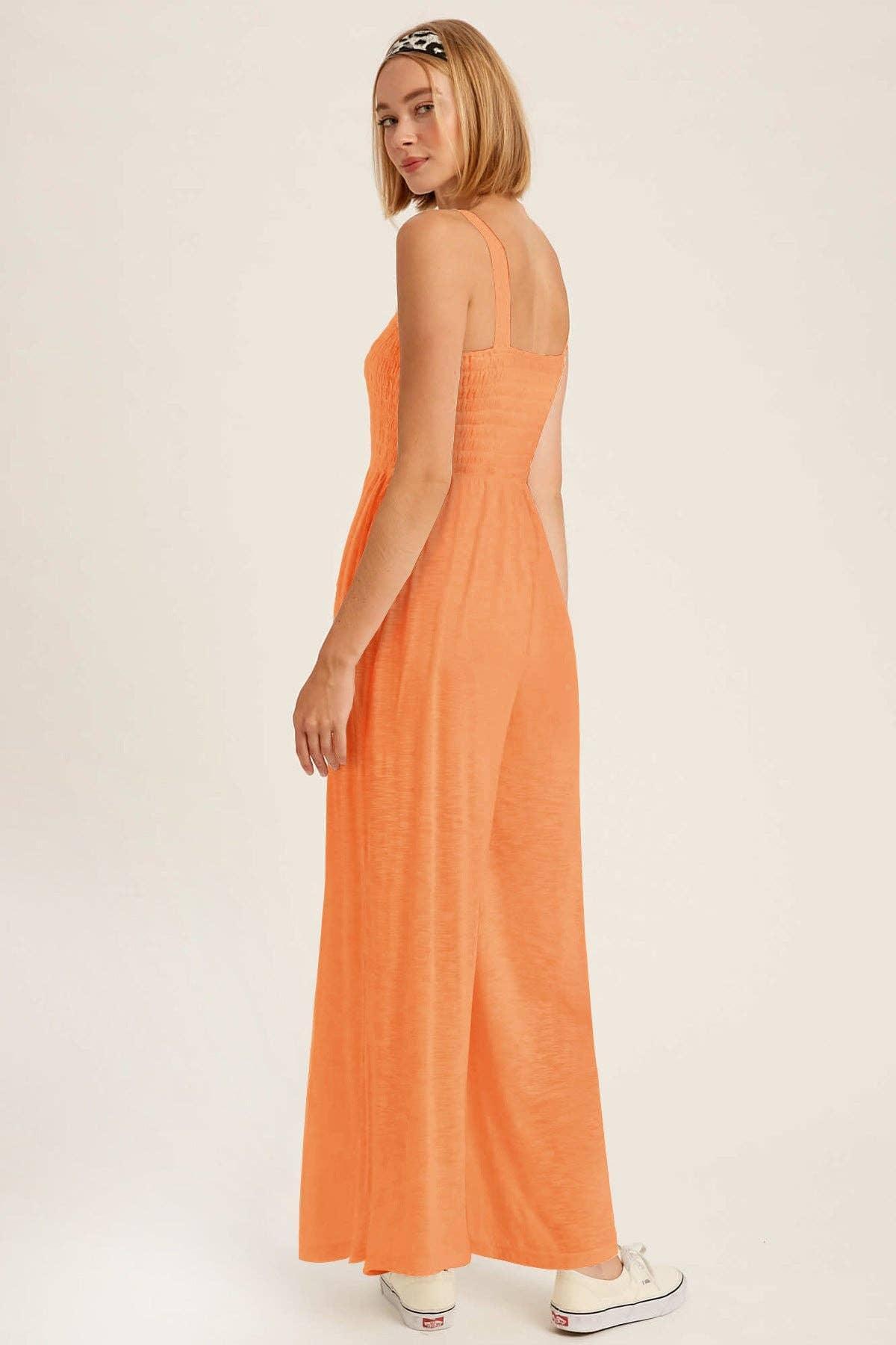 Ladies Strape Wide Leg Jumpsuits GKAX - SWEETKAMA