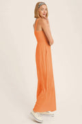 Ladies Strape Wide Leg Jumpsuits GKAX - SWEETKAMA