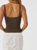 Ladies String Shoulder Daily Casual Camis ESSR - SWEETKAMA
