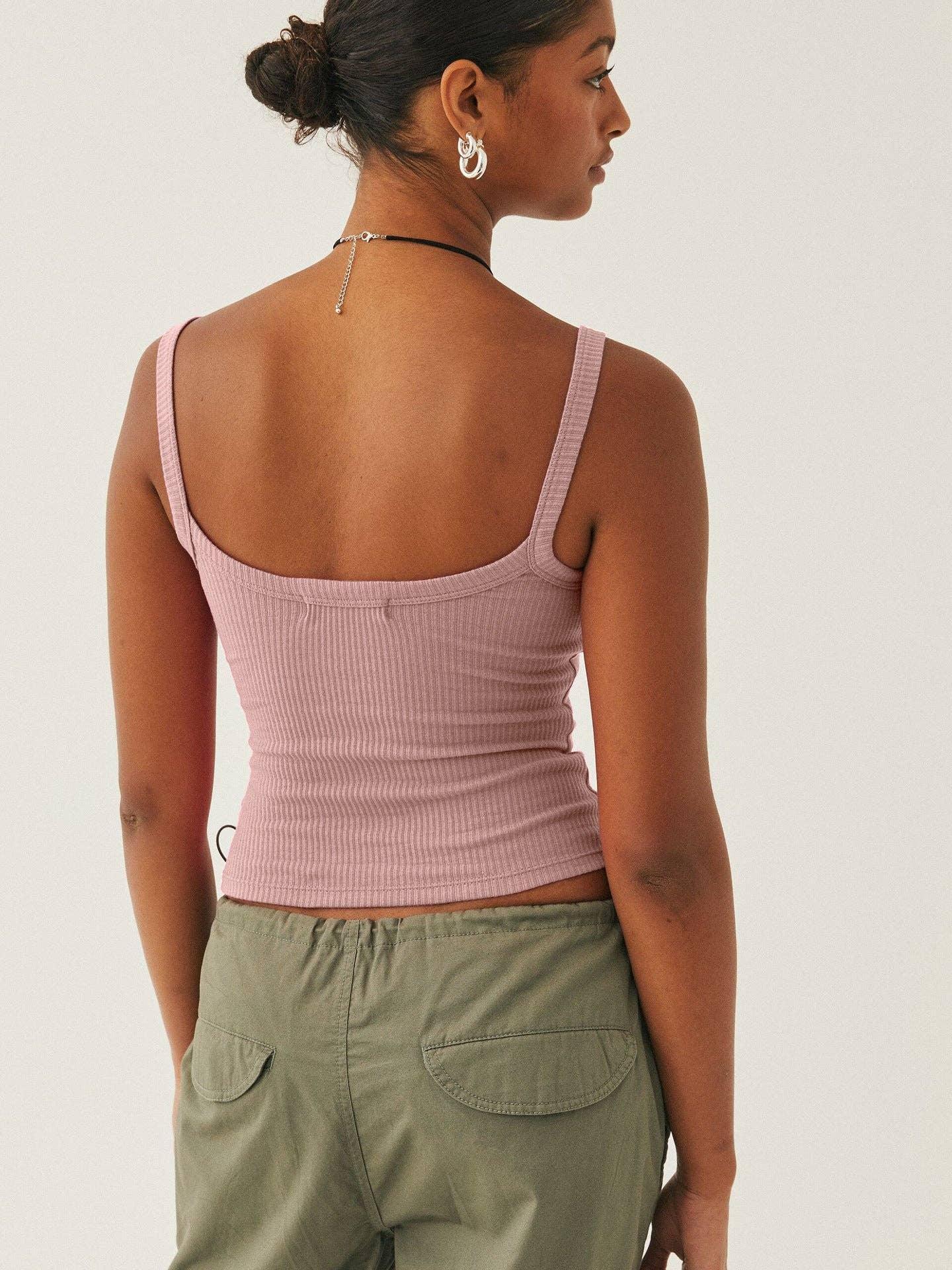 Ladies String Shoulder Daily Casual Camis ESSR - SWEETKAMA