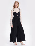 Ladies String Shoulder Overall Sleeveless Jumpsuit SKJ286 - SWEETKAMA