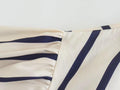Ladies Striped Puff Sleeves Button Shirt SP068 - SWEETKAMA