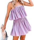 Ladies Two String Shoulder Plait Daily Jumpsuit 2352# - SWEETKAMA