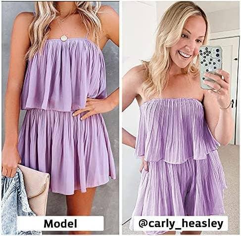Ladies Two String Shoulder Plait Daily Jumpsuit 2352# - SWEETKAMA