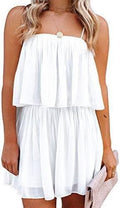 Ladies Two String Shoulder Plait Daily Jumpsuit 2352# - SWEETKAMA
