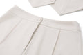 Ladies V-Neck Vest A-line Short Skirt Suit S48H4524 - SWEETKAMA
