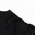 Ladies V-Neckl Long Sleeves Mini Dress LYQ10806H - SWEETKAMA