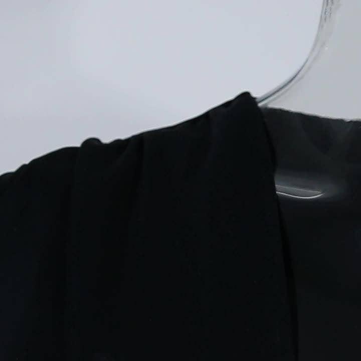 Ladies V-Neckl Long Sleeves Mini Dress LYQ10806H - SWEETKAMA