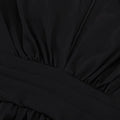 Ladies V-Neckl Long Sleeves Mini Dress LYQ10806H - SWEETKAMA
