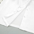 Ladies White Lace Top and Loose Short Paja Set 2S525B - SWEETKAMA