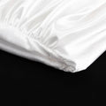 Ladies White Satin Bud Skirt Fluffy Puffy Skirt BSQ10087T - SWEETKAMA