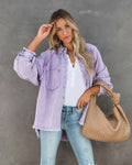 Long Sleeves Solid Color Ladies Daily Jacket 58013 - SWEETKAMA