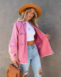 Long Sleeves Solid Color Ladies Daily Jacket 58013 - SWEETKAMA