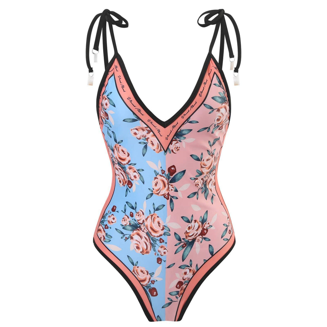 One Piece Swimsuit with Cover Up Y18 - SWEETKAMA