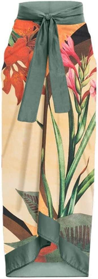Open Back Wrap Front One Piece Swimsuit with Cover Up Y107 - SWEETKAMA
