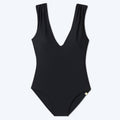 Ruched Shoulder Backflip One Piece Bikini Swimsuit FKSW2302A - SWEETKAMA