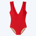 Ruched Shoulder Backflip One Piece Bikini Swimsuit FKSW2302A - SWEETKAMA