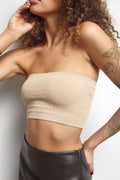 Seamless Double Layered Bandeau Tops SKT3003 - SWEETKAMA