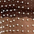 See Through Sparkle Rhinestone Pearl Mesh Maxi Dress SKD21067 - SWEETKAMA
