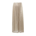 Sequin High Waist Solid Color Long Skirt BSQ0017 - SWEETKAMA
