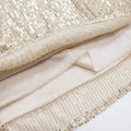 Sequin High Waist Solid Color Long Skirt BSQ0017 - SWEETKAMA