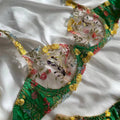 Sexy Ladies Floral Embroidery Lingerie Set R1129A - SWEETKAMA