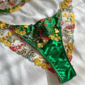 Sexy Ladies Floral Embroidery Lingerie Set R1129A - SWEETKAMA