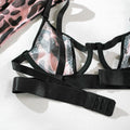 Sexy Leopard Print Lingerie Set R0092A - SWEETKAMA