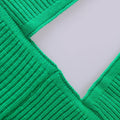 Sexy Solid Color Knit Halter Bandeau Top LH0569 - SWEETKAMA