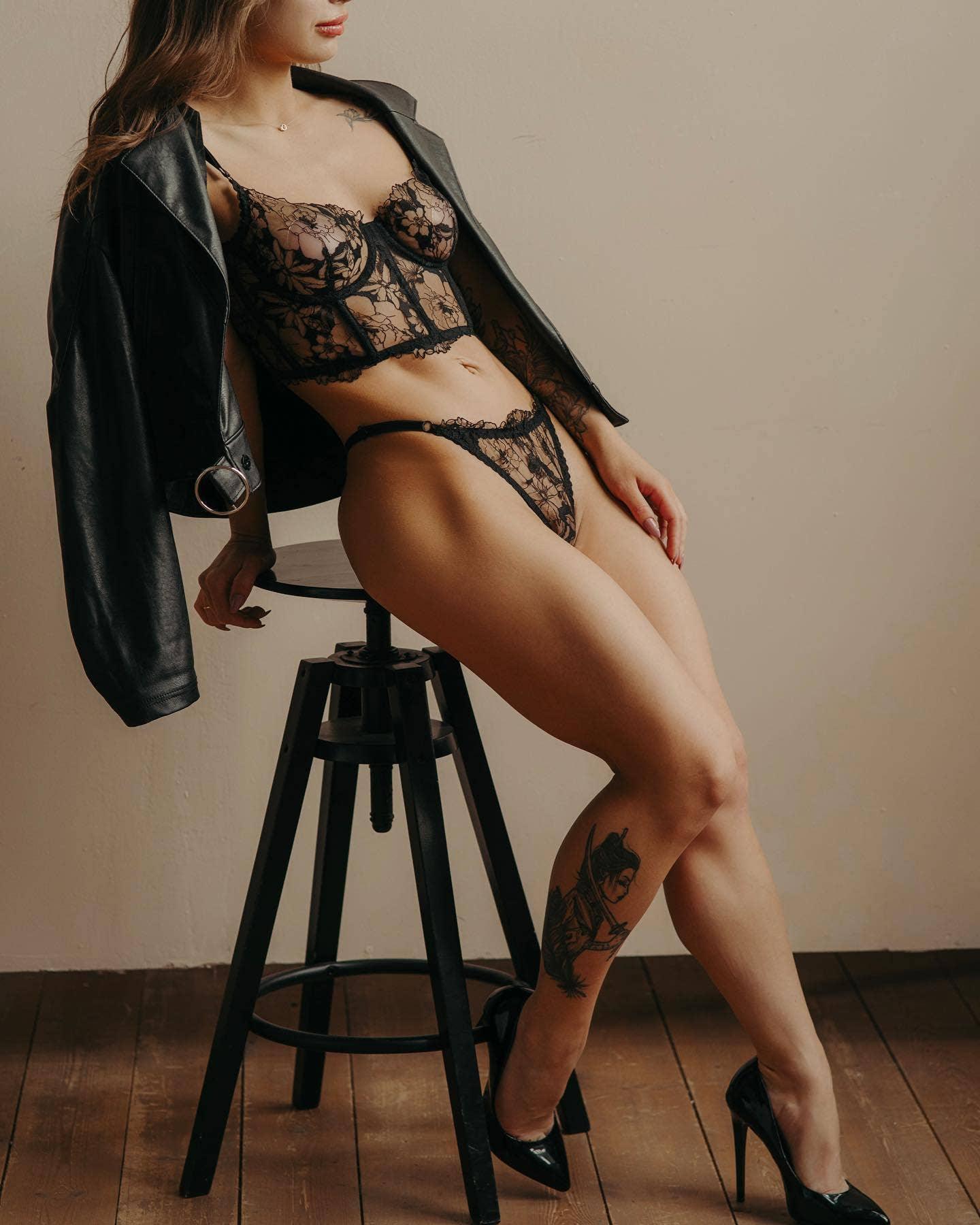 Sexy Solid Color Lingerie Set R0047A - SWEETKAMA