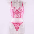 Sexy Solid Color Lingerie Set R0047A - SWEETKAMA