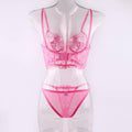 Sexy Solid Color Lingerie Set R0047A - SWEETKAMA