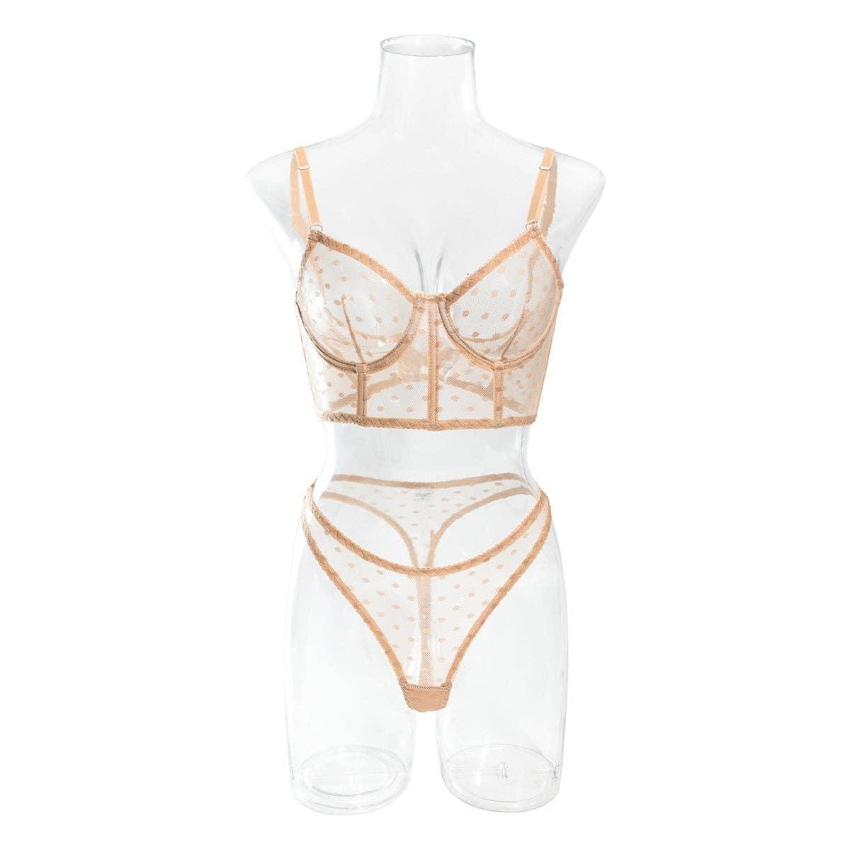 Sexy Solid Color Lingerie Set R0081A - SWEETKAMA