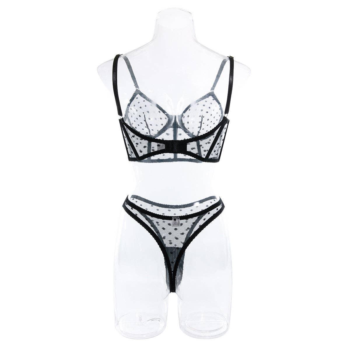 Sexy Solid Color Lingerie Set R0081A - SWEETKAMA