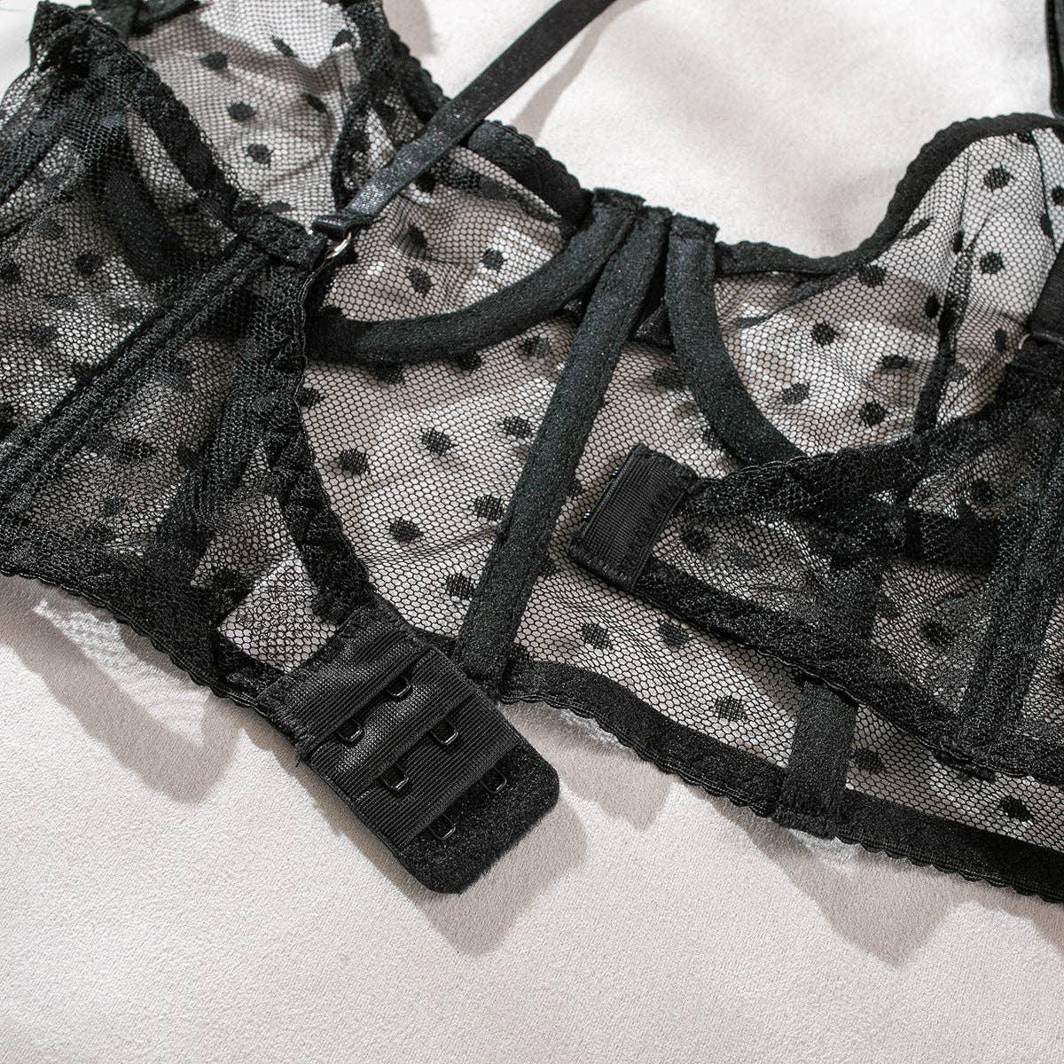 Sexy Solid Color Lingerie Set R0081A - SWEETKAMA