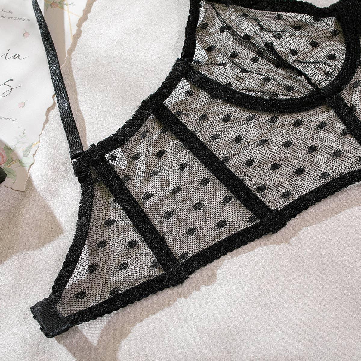 Sexy Solid Color Lingerie Set R0081A - SWEETKAMA