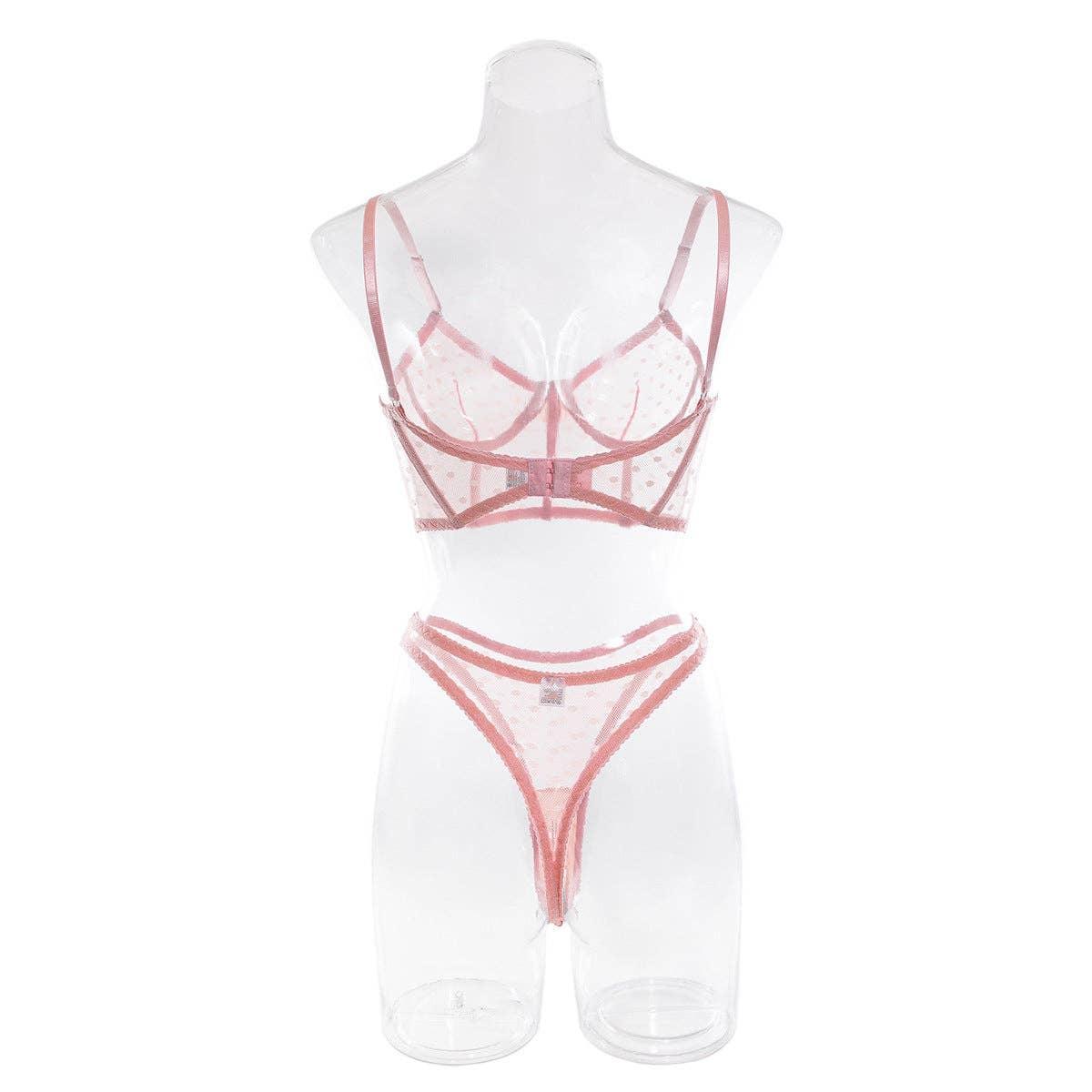 Sexy Solid Color Lingerie Set R0081A - SWEETKAMA