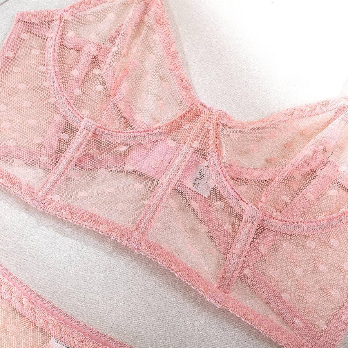 Sexy Solid Color Lingerie Set R0081A - SWEETKAMA