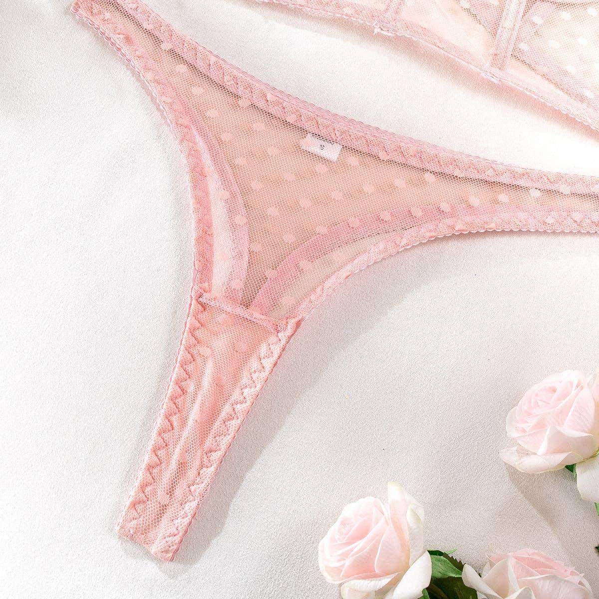 Sexy Solid Color Lingerie Set R0081A - SWEETKAMA