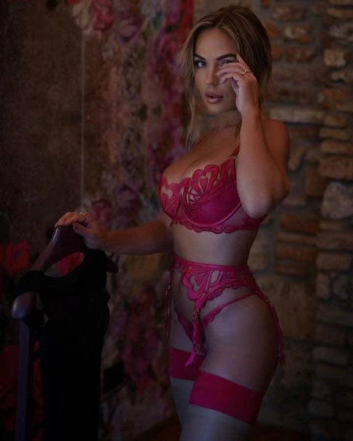 Sexy Solid Color Lingerie Set R0666A - SWEETKAMA