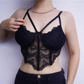Sexy Solid Color Lingerie Vest R1060A - SWEETKAMA